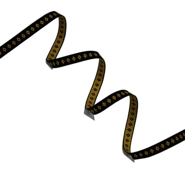 Logotipo personalizado cinta estrecha de poliéster jacquard para ropa y bolsas