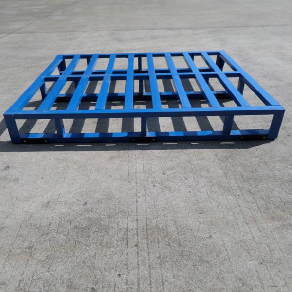 Foldable Steel Pallet Mesh Box Pallet Industrial Stackable Metal Wire Mesh Pallet Cage