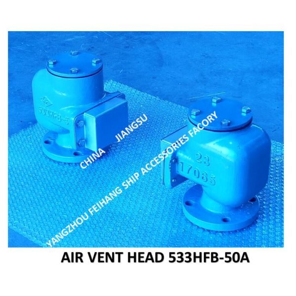 Marine Air Duct Head 533HFB-50A, Marine Breathable Cap 533HFB-50A