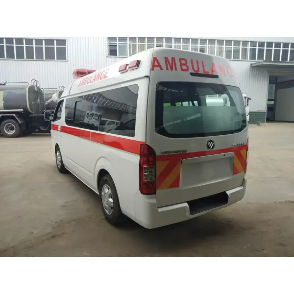 China Brand Foton 4WD 4X2 Type New Ambulance Car Price