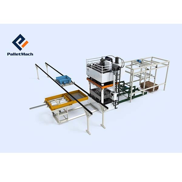 Fumigation Free Plant Fiber Pallets Making Machine 240 Pcs/Day