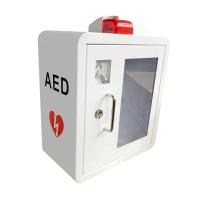 Cabinet d'intérieur extérieur faisant le coin incurvé de défibrillateur avec la clé de secours