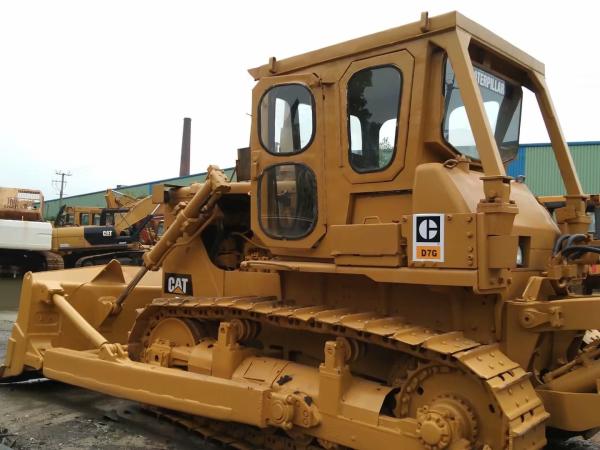 Used Cat D7G Bulldozer 180 HP 300L Fuel Capacity For Land Clearing