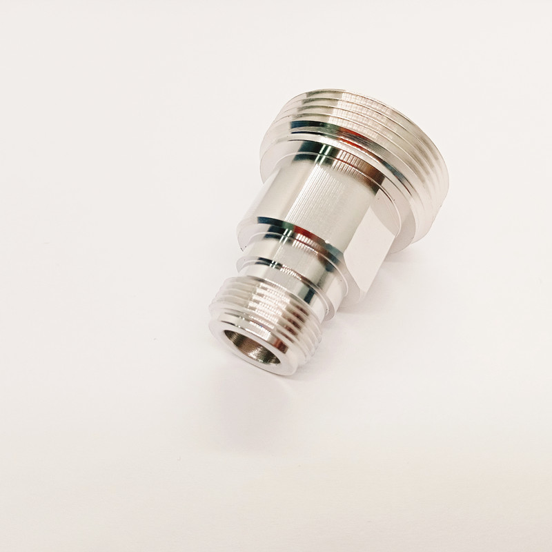Low PIM DC to 6GHz Brass Anti-Corrosion Shell RF Adapter N to 7/16 Coaxial Adapter for 5G Base Station