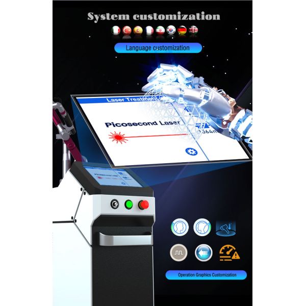 Advanced Pico Laser Technology for Fast and Effective Tattoo Removal at 1064nm 532nm