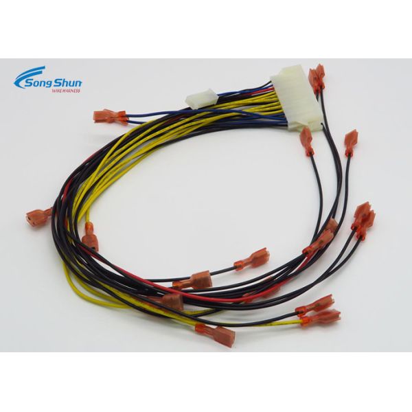 Household Electrical Wiring Harness For Electric Appliances 250 Teminal PVC Insulation