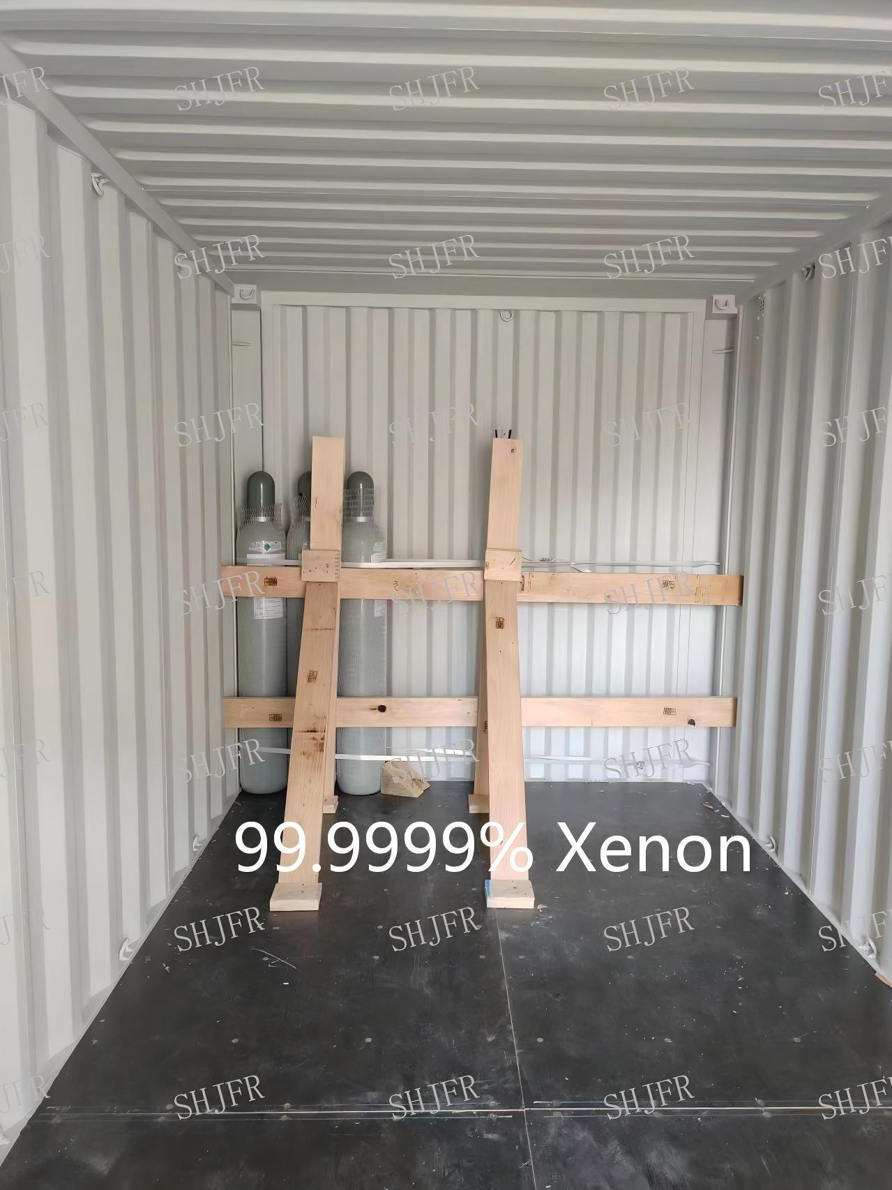 99.9999% Xenon Xe CAS 7440-63-3, for Semiconductors, Ion Propulsion, Laser Light Sources, and High-End Electronic Gas Applications