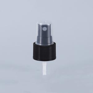 Customizable Black PP Plastic Fine Mist Sprayer 24mm 24 / 410 Perfume Face
