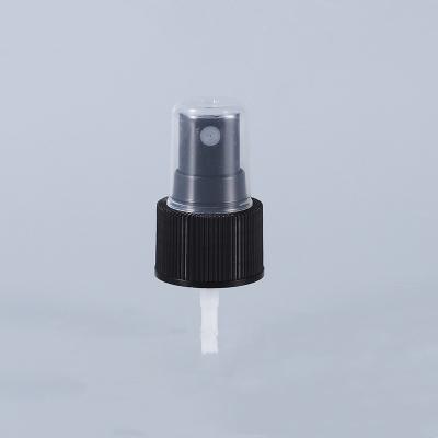 Customizable Black PP Plastic Fine Mist Sprayer 24mm 24 / 410 Perfume Face