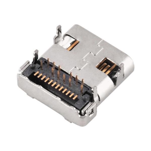 USB 3.1 Female SMT+DIP Connector For PCB Mount