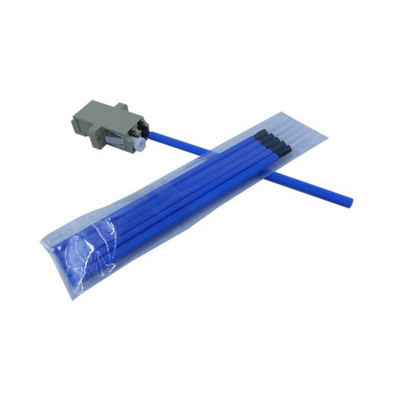 Ferramentas de limpeza de uma fibra ótica do tempo que limpam varas para o conector da fibra de 1.25mm 2.5mm