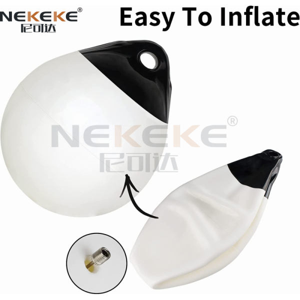 Weather Resistant Marine Yacht Boat Buoy Bumpers Inflatable Fender Buoy A Type