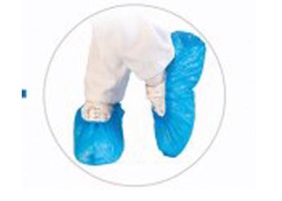 Medical Grade Disposable Shoe Covers / Non Woven Hospital Shoe Covers