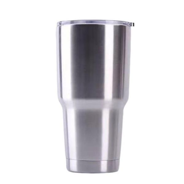 Unbreakable Eco Friendly BPA Free 30 Oz Vacuum Insulated Tumbler Skinny Double Wall Personalized Metal Tumblers Fits Most Cup Holders Rust Resistant