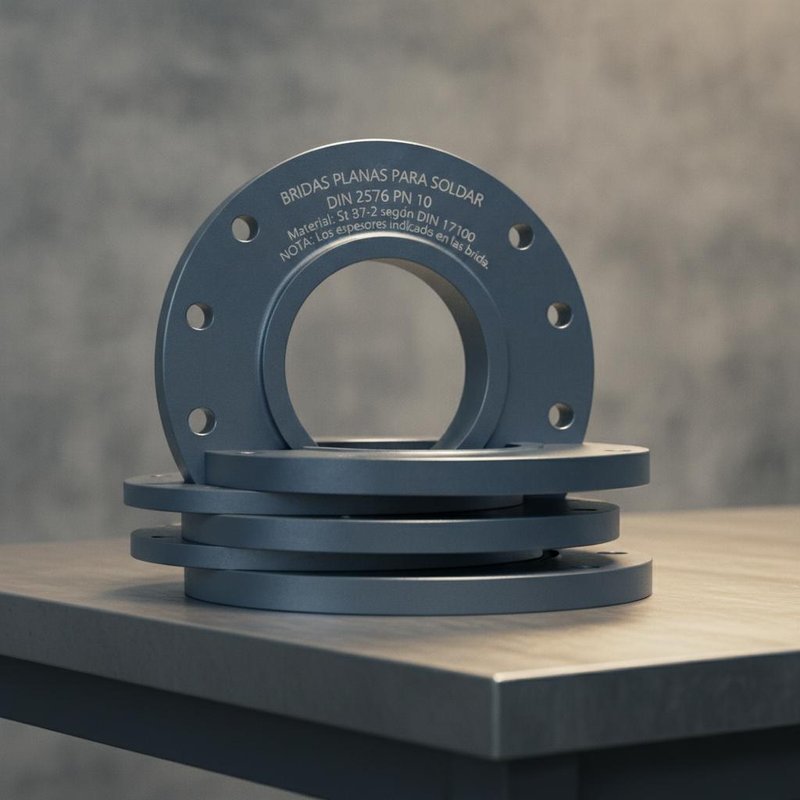 304L Material Lap Joint Flange with 300LBS Pressure and DIN 2576 PN 10 Forged Steel Flange