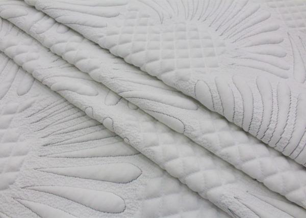Customized Pillow Simmons Mattress Quilting Fabric Knitted Jacquard Yarn Dyed Latex