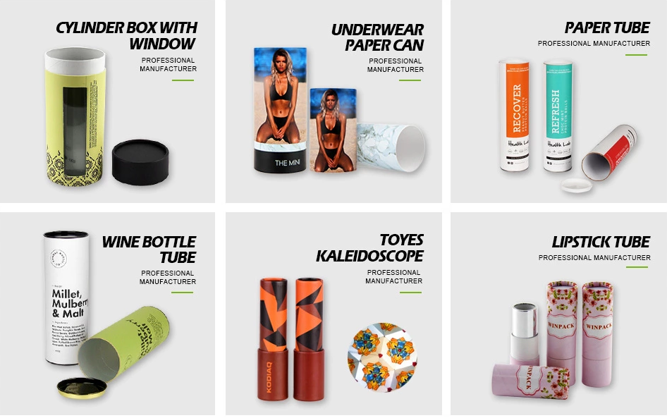 Повторно использованные трубки губной помады Kraft косметики трубки губной помады картона упаковывая пустые бумажные