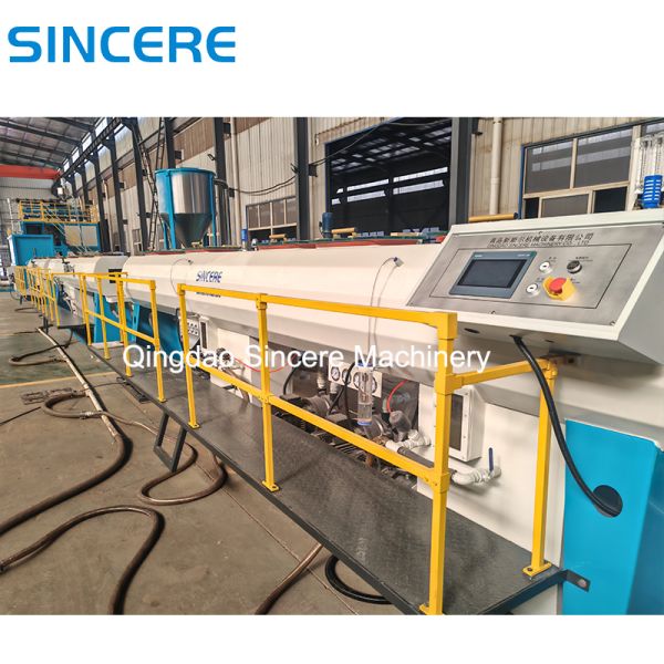 HDPE Hollowness Wall Spiral Pipe Extrusion Line with Inner/Outer Protective Coating Layer