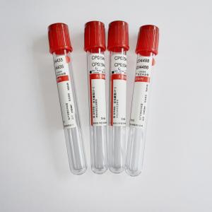 Sterile Safety Plain Red Top Blood Tubes CE ISO 13485 Certificated