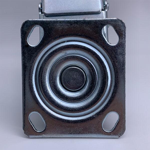 Oven Heavy Duty Casters de alta temperatura com freio 6