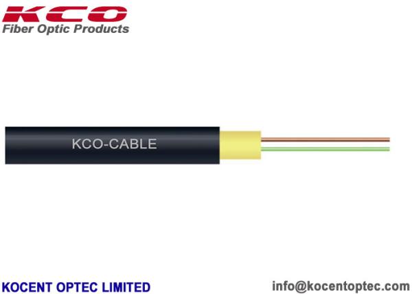 2 Fiber 4 Core Optical Fiber Cable FTTA 4.8mm Indoor Outdoor Field TPU LSZH Non Armored