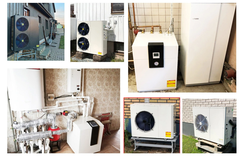 2KW все в одной системе HVAC подогревателя воды R410A нагревателя воды теплового насоса