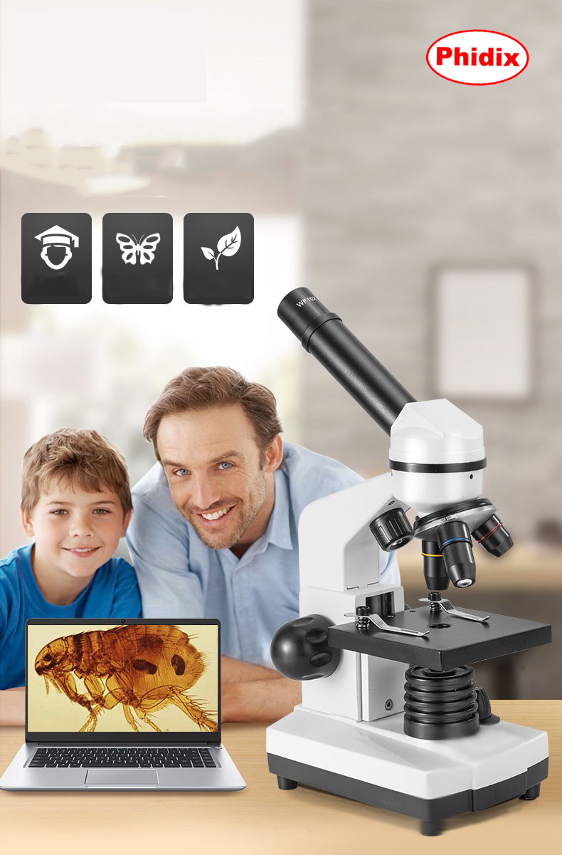 Monocular ODM биологического микроскопа 640X студента Drawtube