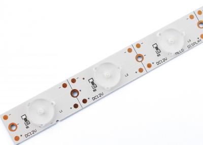 100lm/W 100CM 12v Rigid Led Strip Light 8W 3030 Led Strip With Lens