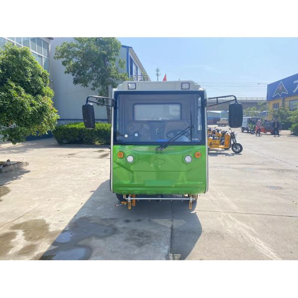 Camión de limpieza de chorro de agua de alta presión eléctrico puro de cuatro ruedas Tipo de energía Voltado