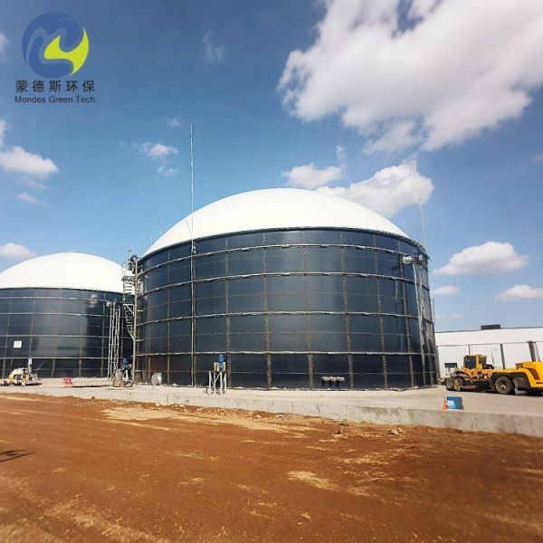 Steel Bolted Panel Tanks Customizable RAL5013 Cobalt Blue Color For Chemical Industry