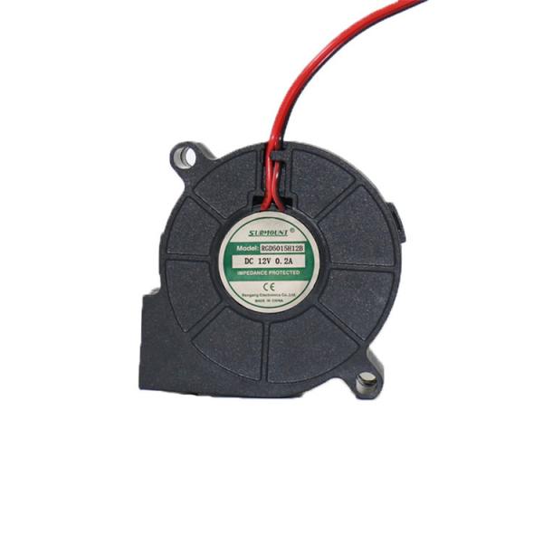 Sleeve Bearing 50mm 24V Fan Heat Dissipation With Plastic Frame