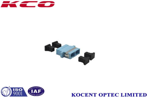 Single Mode SC / UPC Fiber Optic Adapter , Fc Fiber Optic Adapter For LANS