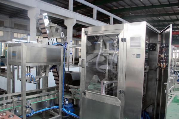 Automaticlly Electrical Small Liquid Filling Machine For 20 Liter Jar / 5 Gallon