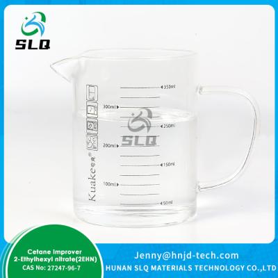 Nitrate d'isooctyle de haute pureté stabilisateur d'huile diesel 2-éthylhexyl nitrate UN NO 3139 au numéro CAS 27247-96-7