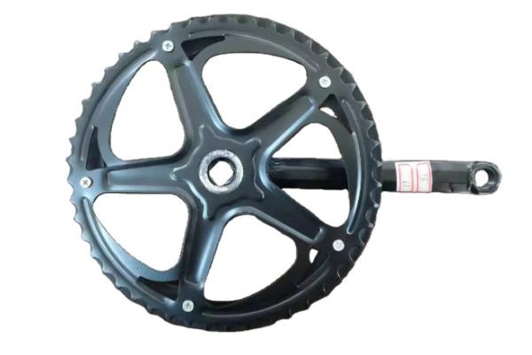 48T 170 mm Crankset de bicicleta de estrada preto Acessórios de bicicleta resistência ao desgaste