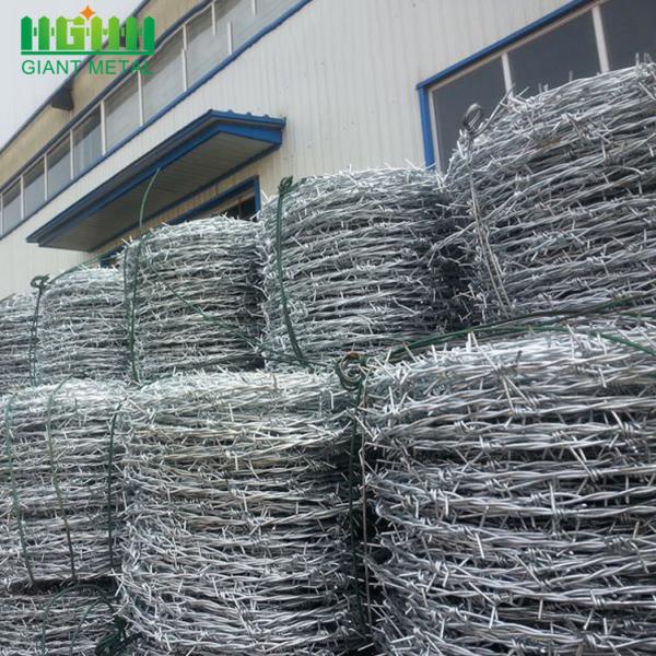 X12 galvanizado de aço inoxidável do arame farpado 12 da sanfona de 3.4mm