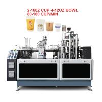 2023 Vente chaude Formeuse entièrement automatique machine à papier jetable Formeuse de papier plaque de café tasse de thé en papier