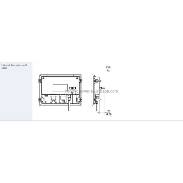 Proface HMI 7inch Touch Screen PFXGP4402WADW for Industrial Automation with CE Certification