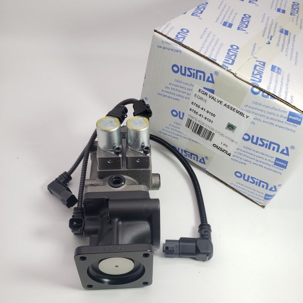 EGR клапан 6755-41-9100 6755-41-9101 Для KOMATSU PC240 PC290 PC360 PC390 PC390LL SAA6D107E WA320 WA380