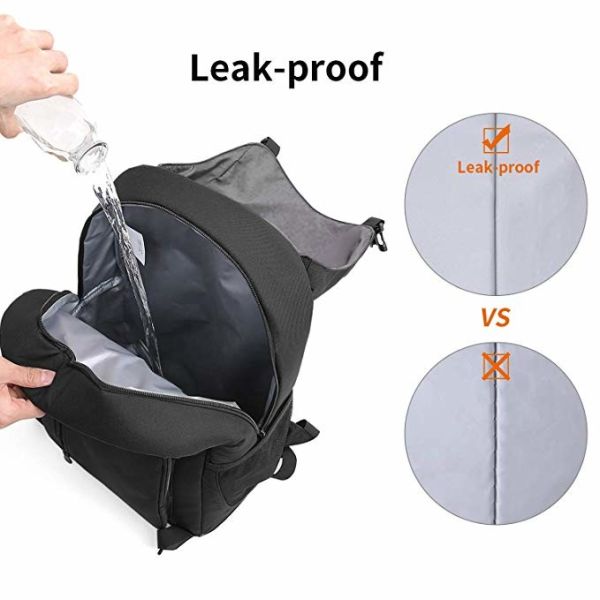 Lightweight Large Insulated Backpack Cooler Bag 17.7L X 12.2W X 7.1H Eco Friendly