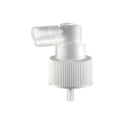 JL-MS105A Ribbed Aluminum Oral Nasal Mist Sprayer Pump 20 22 24 28 410 Plastic Sprayer For Nasal Clean Leak Proofness