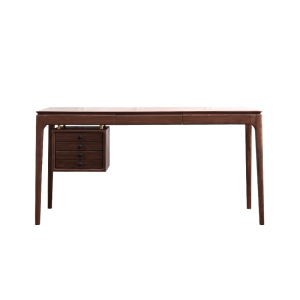 Modern Style Solid Wood Hotel Room Table / Hotel Writing Desk