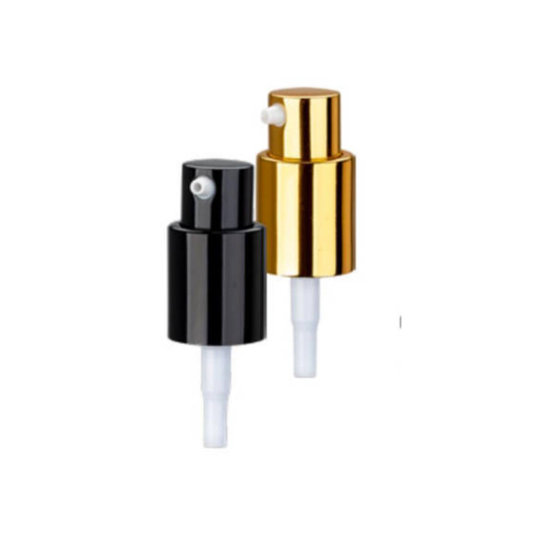 Cosmetic grade all inclusives aluminum alloy lotion pump head vacuum packaging Medical topical drugs