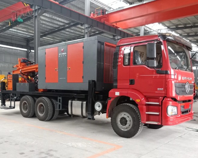 Универсальная машина буровой установки водяной скважины Tophammer Crawler