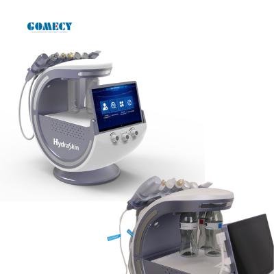 7 IN 1 Face Analyzer Hydra Skin Resurfacing Machine / Spray Vacuum Facial Machine 25KHZ Frequency