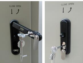 Шкаф держателя стены аккумуляторного отделения на открытом воздухе с вспомогательными сразу циркуляционными вентиляторами