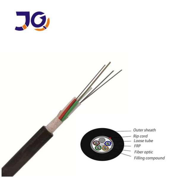 Underground Aerial Fiber Optic Cable 48 96 144 Core GYFTY