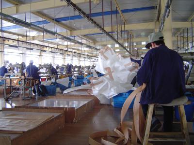 Large PP polypropylene 3000lbs white Food Grade FIBC / 1 ton bag