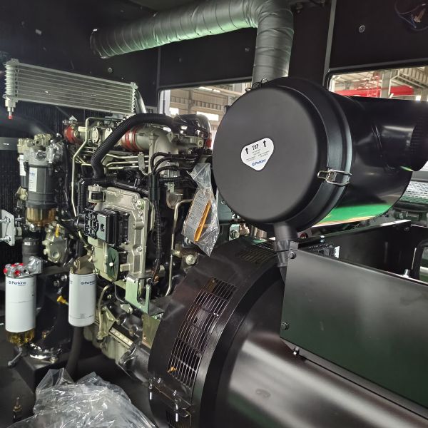 perkins 400kva 500kva Silent Type Diesel Generators Stamford Alternator Generator with 24V DC Electric Start ATS for Sale