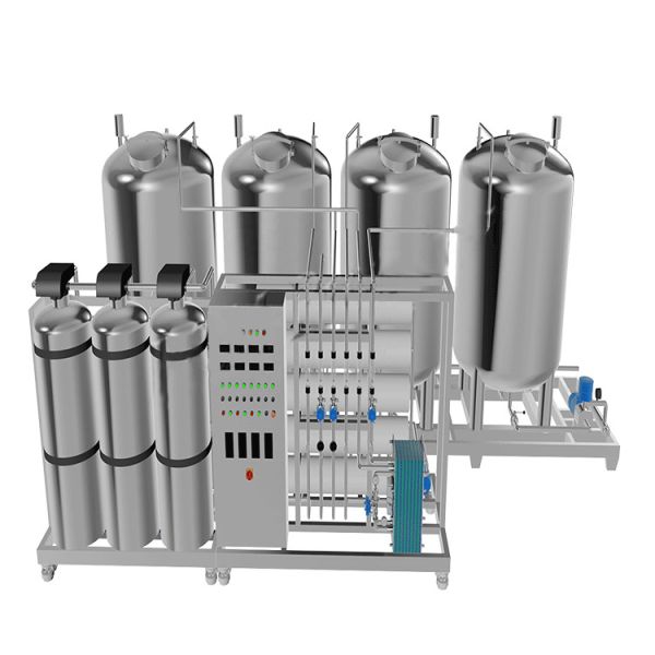 Large 500L/Hour Water Purification Reverse Osmosis Equipment SUS316L Industrial Deionized Water Purifier
